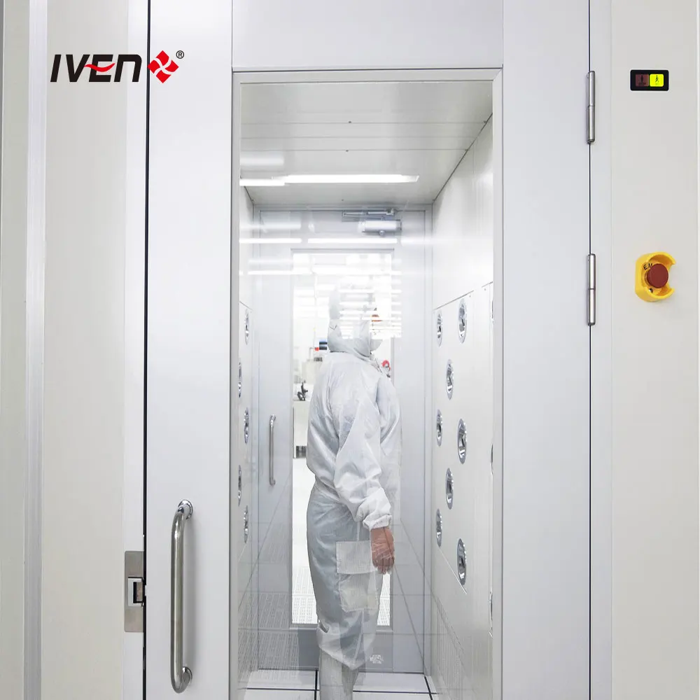 Cleanroom System Air Shower Clean Room For Pharmaceutical IV Solution Turnkey
