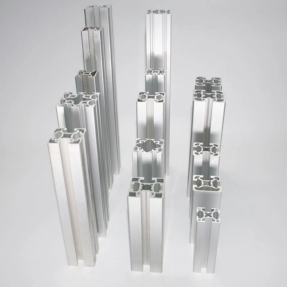 Wholesale 4080 Structural Aluminum Extrusion Profile Surface Finish T Profil Aluminum Customized Aluminum Profiles