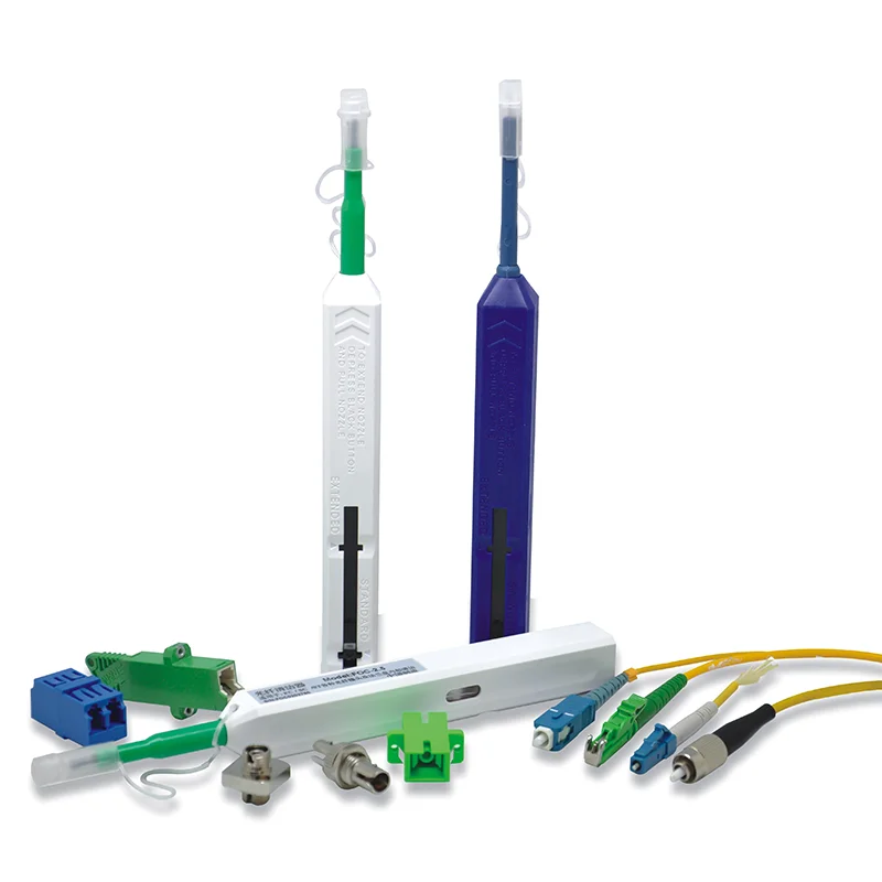 Wholesale Ftth Connector Cleaning Tools Optical Fiber Cleaner Pen With 800+ Cleans For 2.5mm Sc/st/fc Push Type