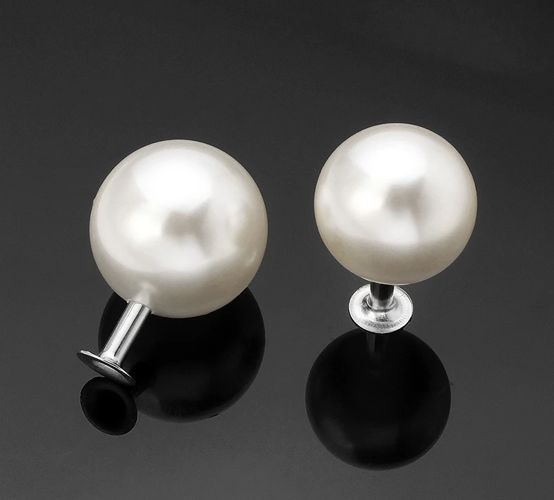 Newest hot selling freshwater button pearl DIY pearls for rivets on caps