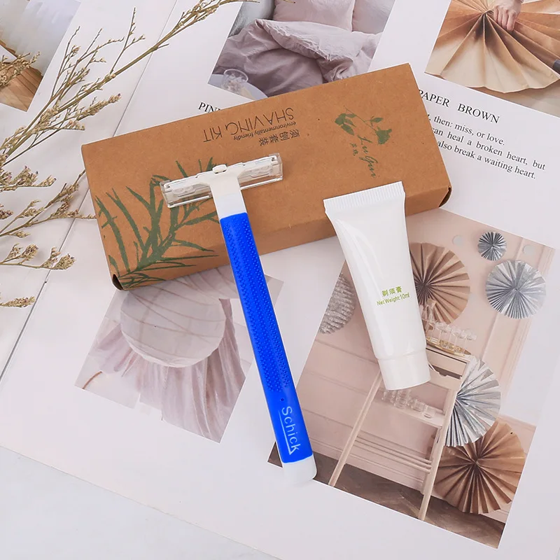 Manufacturer low factory price hotel amenity set custom eco biodegradable packaging for hotel amenities