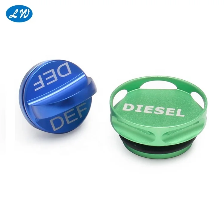Car Parts Aluminum CNC Milling Accessories 5 Axis Machining Diesel Fuel Filler Gas Tank