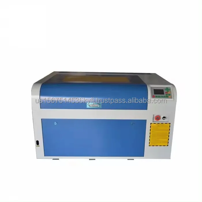 Small Engraving Machine 5070 Laser Cutter with Ruida Control Honeycomb and Blade Bed Up and Down 57 Stepper Motor On Sale