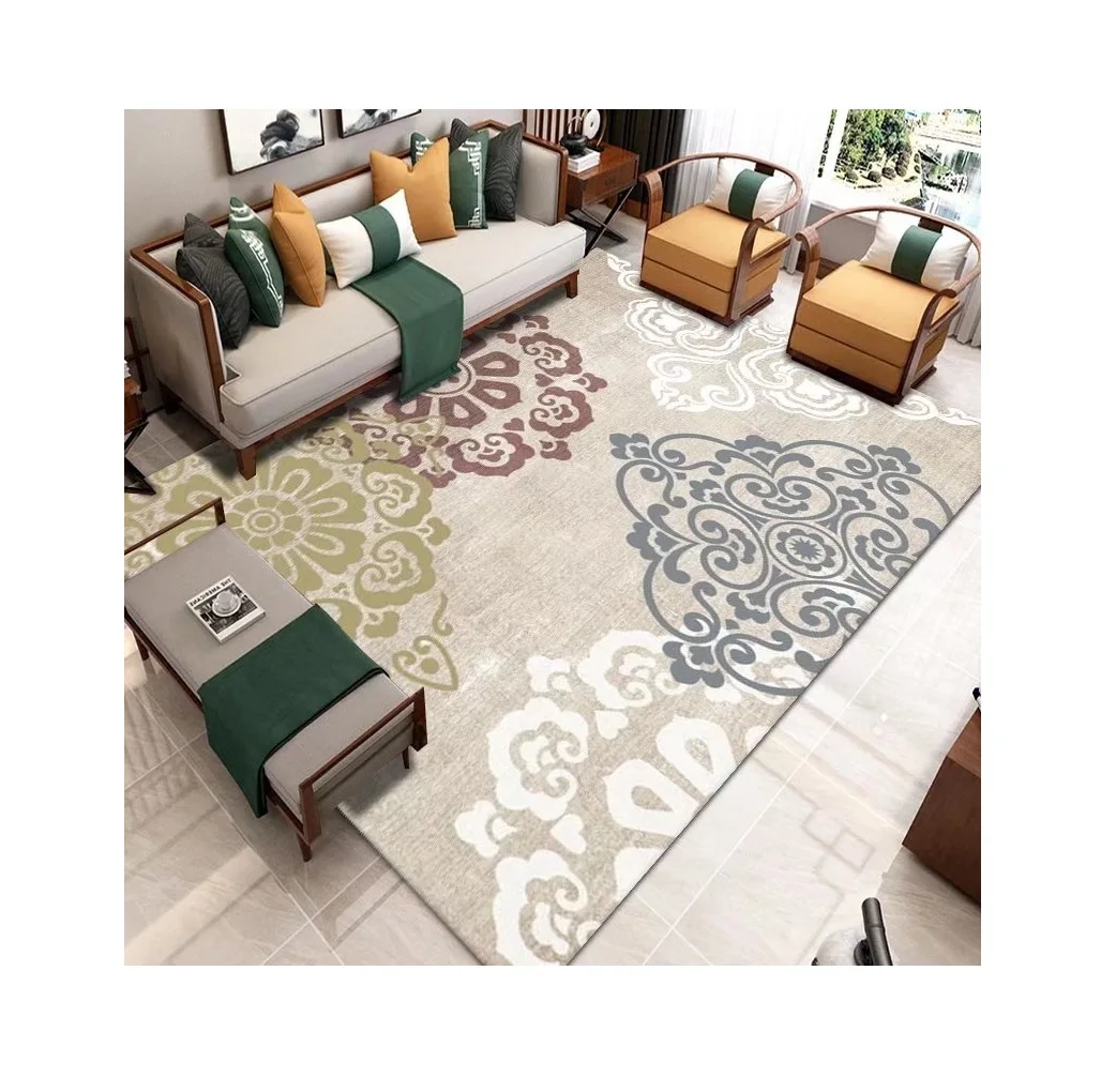 Wholesale Crystal Velvet Living Room Natural Carpets And Rugs Mat Bedroom Carpets For Sale