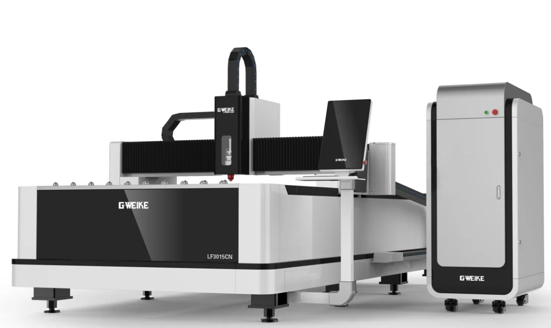 Metal Steel Sheet Cutting machine 2000W 3000W 4000W fiber laser cutting machine in Jinan