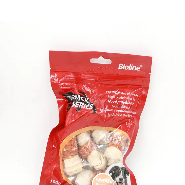 Low Fat Pet Food Dog Snacks Puppy Chews Knotted Bone