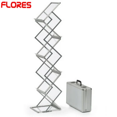 A4 Outdoor Acrylic Portable Brochure Holder Stand