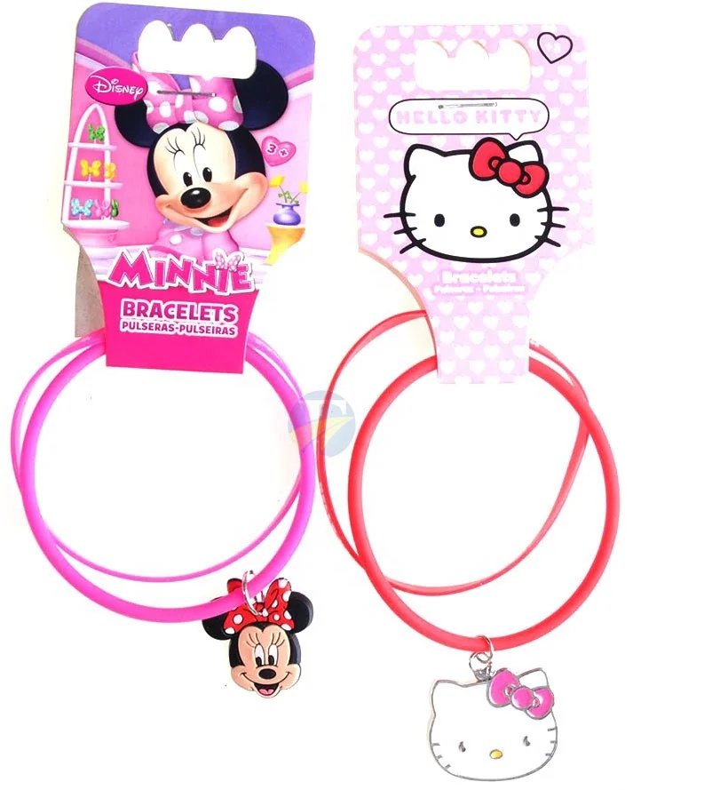 
 Yifan Минни и Hello Kitty красивые очаровательные браслеты для девочек, оптовая продажа, детские украшения для рук, браслеты для детей  