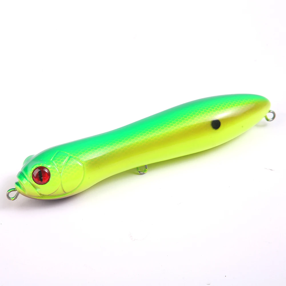 5in catfish rattle Super Spook  Lure Multiple Color Rattle Sound Louder Catfish Floating Fishing Pencil Lure