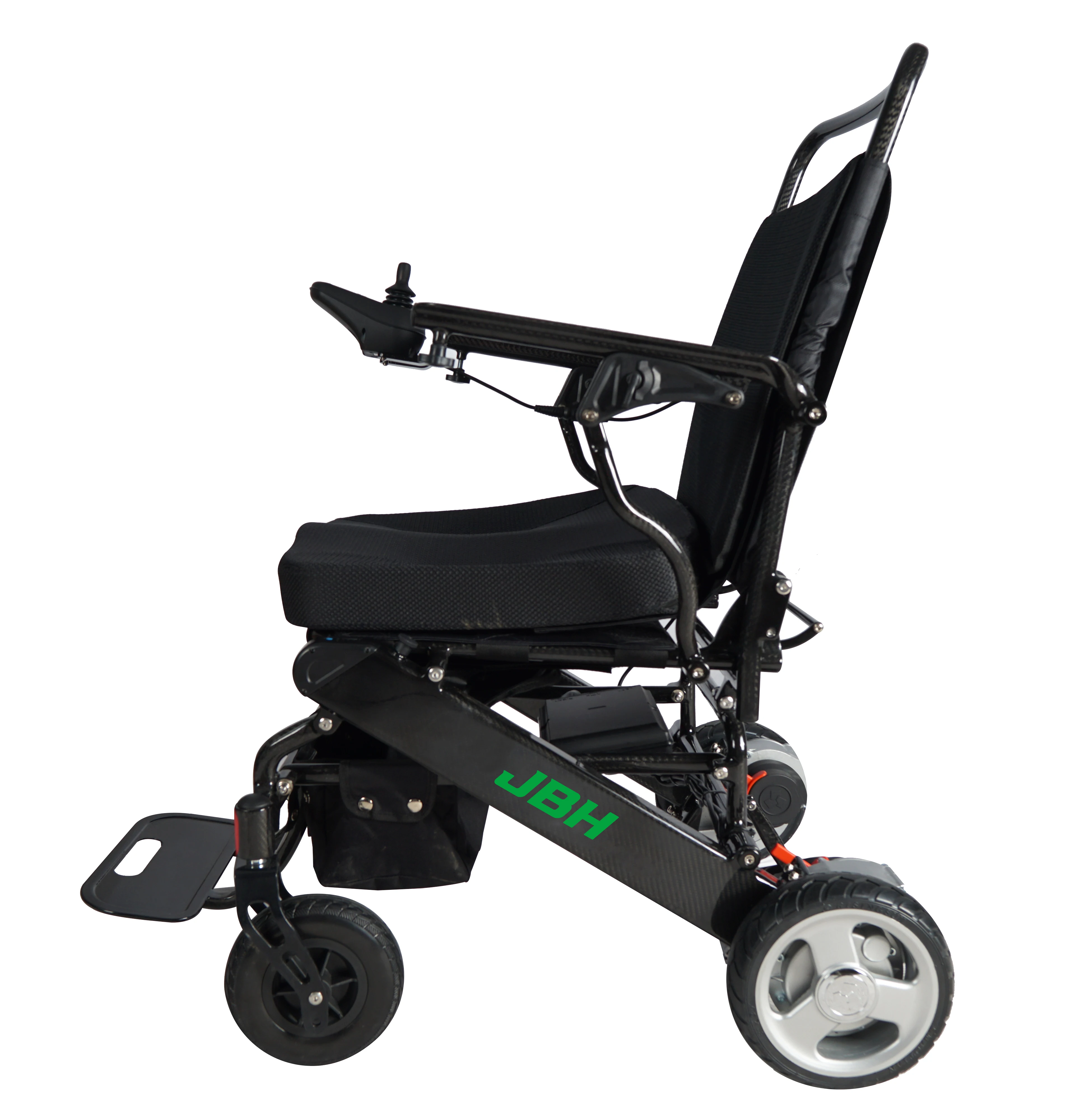 JBH DC02 New design Folding Electric Wheel Chair Portable carbon fiber electric wheelchair For Elderly