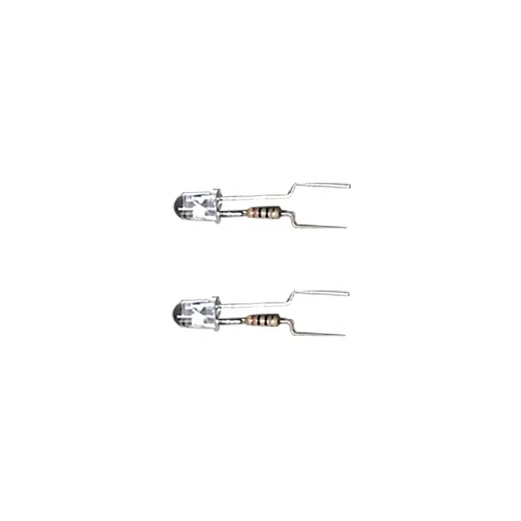 5mm led diode with resistance 365nm 380nm 620nm 670nm 760nm 830nm 940nm led diodes