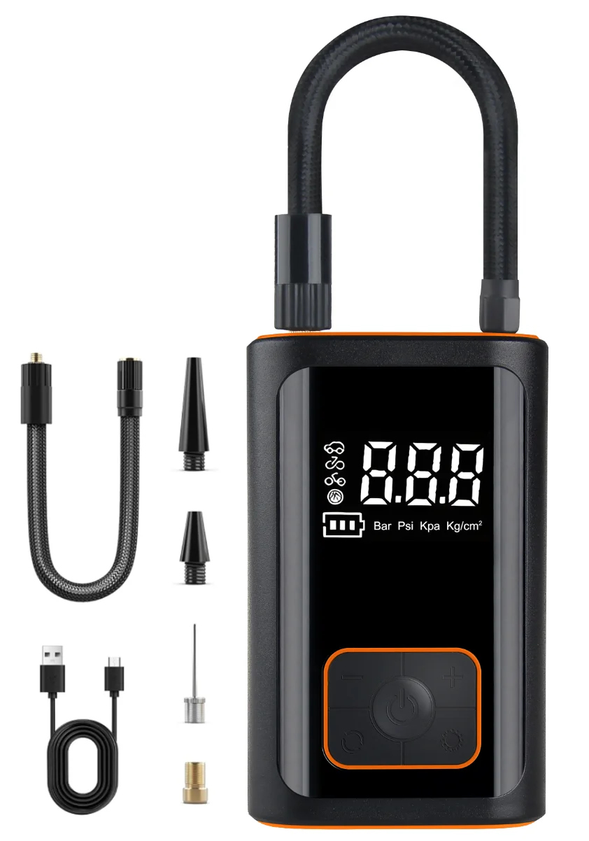 Hot Selling Product  Tire Pressure Monitor Portable Pump Pressure Gauge For Car  Air Pump