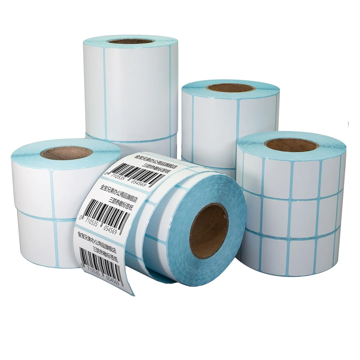 Waybill 100*150mm labels 4x6 Direct Thermal Shipping Label Roll For Amazon Ebay Packing A6 Address Stickers