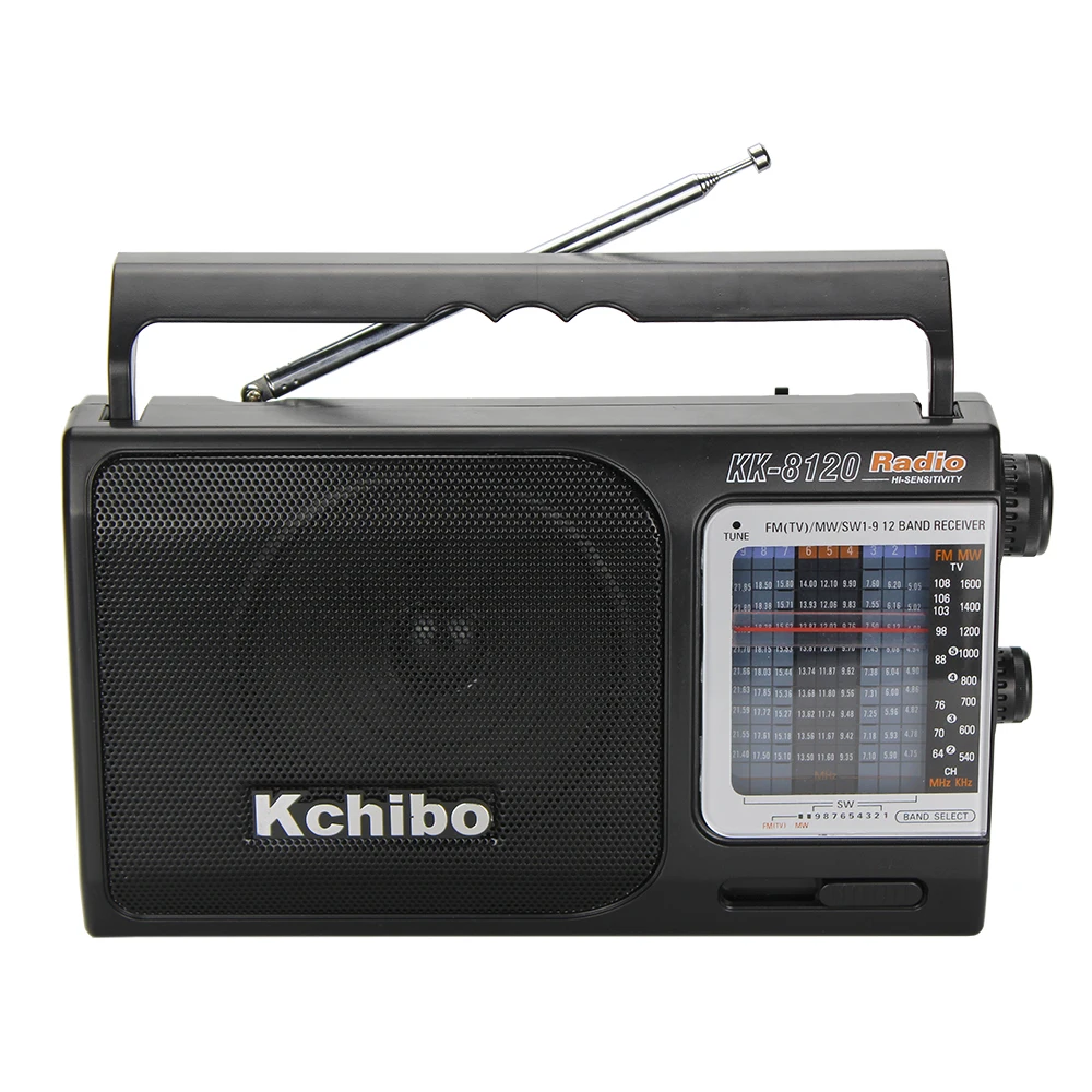 AC DC Kchibo radio KK-8120 portable DSP radio am fm multiband radio