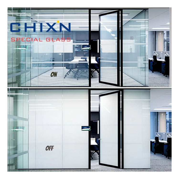 Frosted Super Thin Switchable Smart Pdlc Electric Intelligent Privacy Window Film Glass