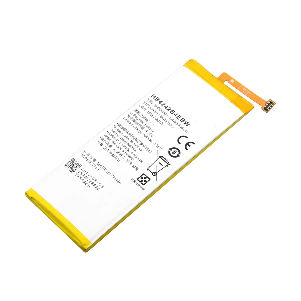 Lithium rechargeable batteries Li-polymer Phone Battery For Huawei Honor 6 HB4242B4EBW