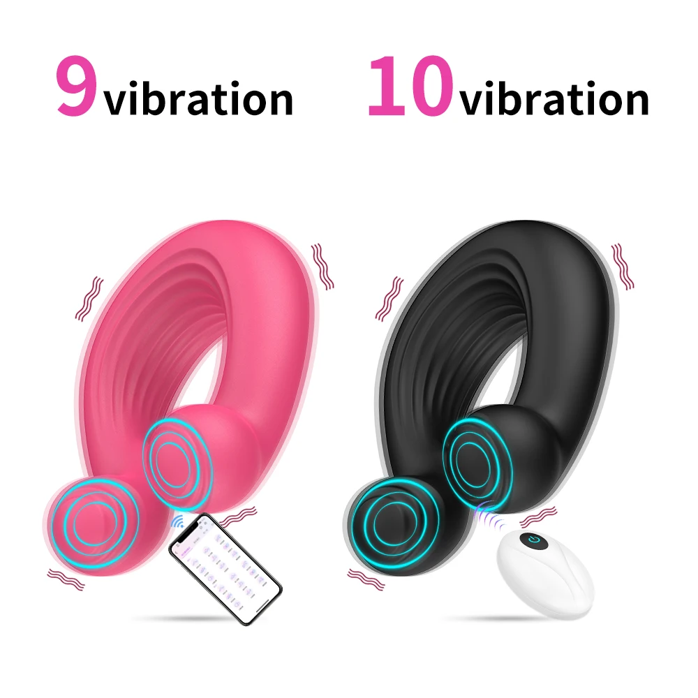Sexmima OEM ODM Male Adult Sex Toys Waterproof Ejaculation Delay Male Penis 10 Modes Vibrating Vibe Cock Ring For Men
