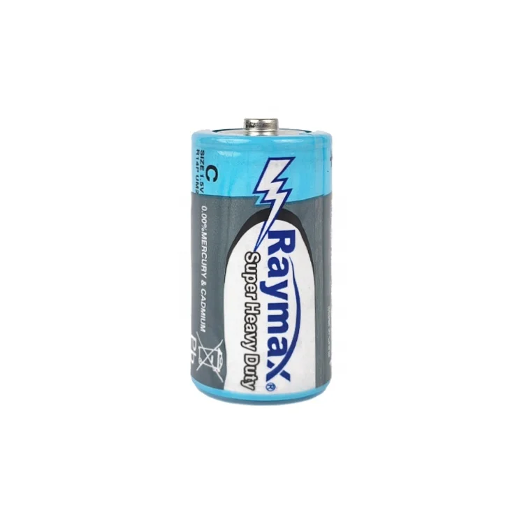 Best selling 1.5v carbon zinc primary R14P C  battery super heavy duty R14 UM2 1.5v dry disposable cell