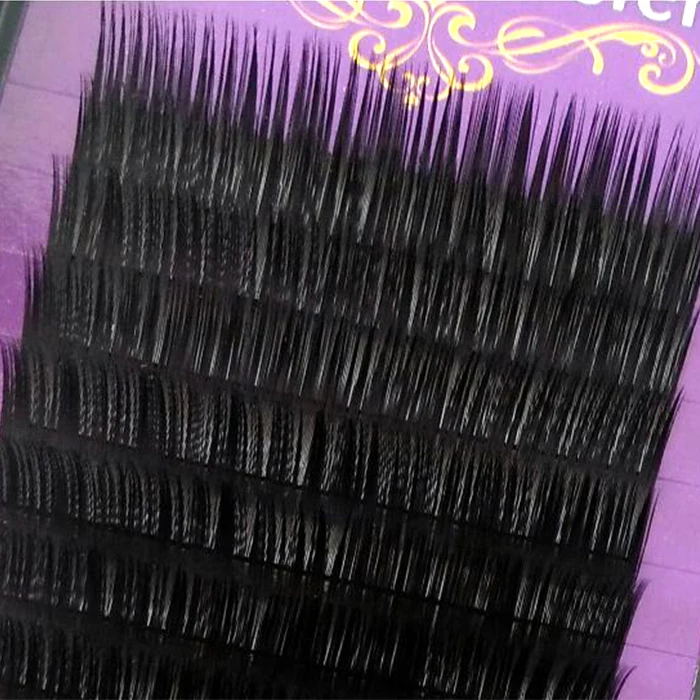 Black Premium Volume Individual Eyelash Extension Natural longWholesale Korea PBT fiber Silk Lash Extension OEM ODM