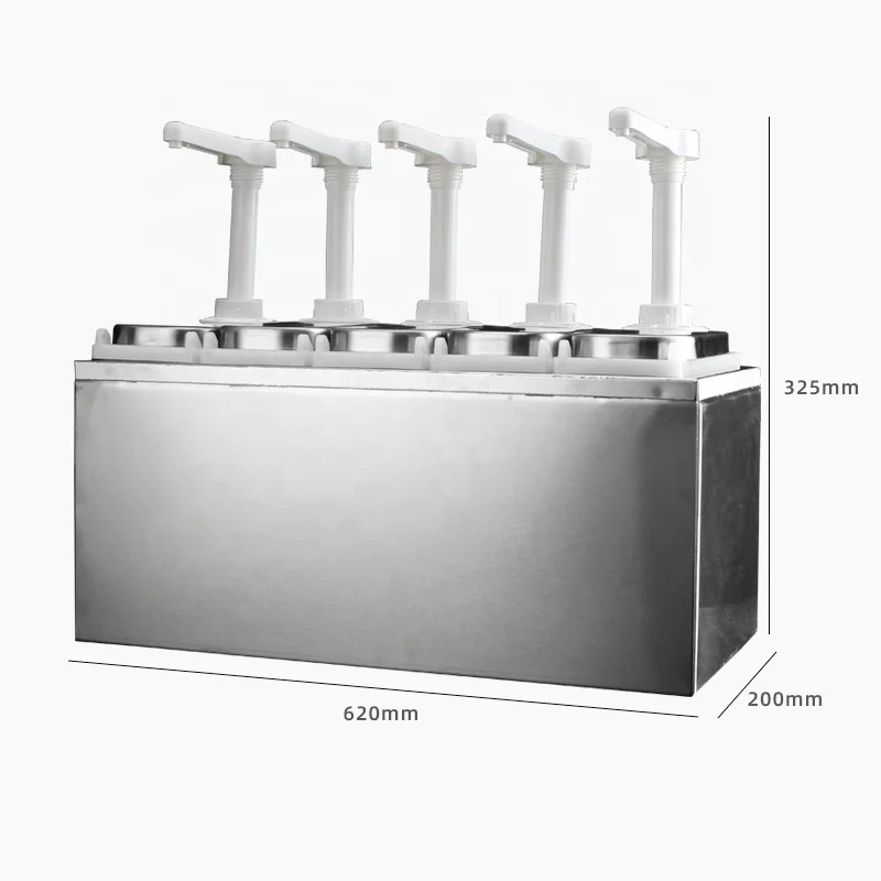 Stainless Steel Food grade stainless steel sauce pump Restaurant Kitchen Sauce Pump Dispenser