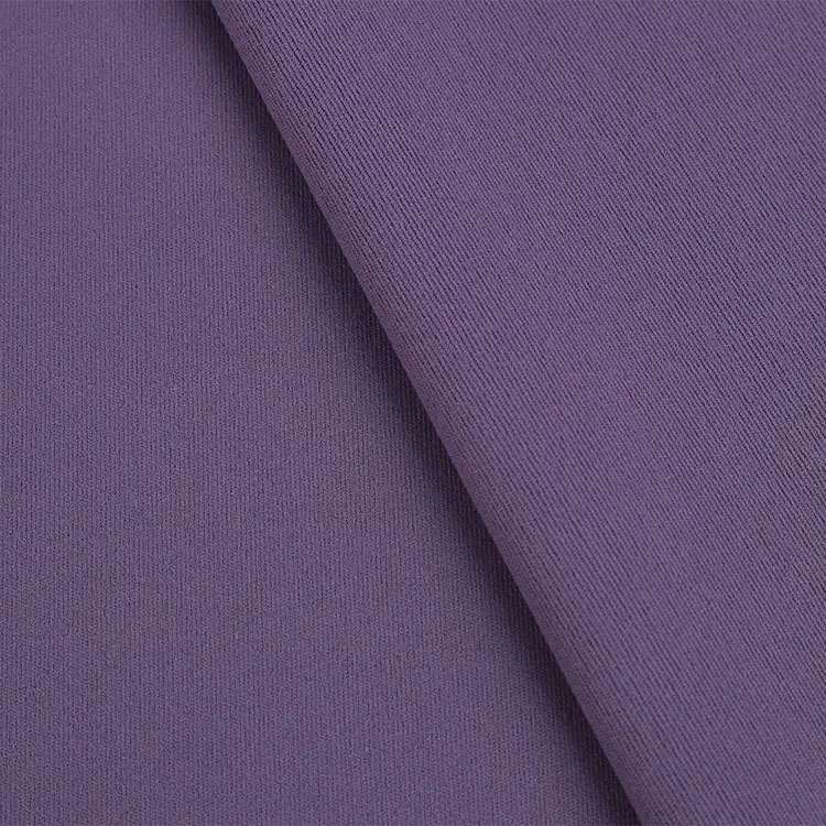 High stretch soft 20% spandex 80% nylon knitted double brushed jersey sports yoga fabric for leggings clothes