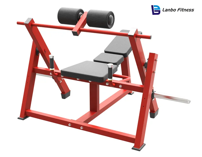 Shandong Lanbo Fitness gym equipment hammer strength free weight strength hip and glute exercise body building training machine