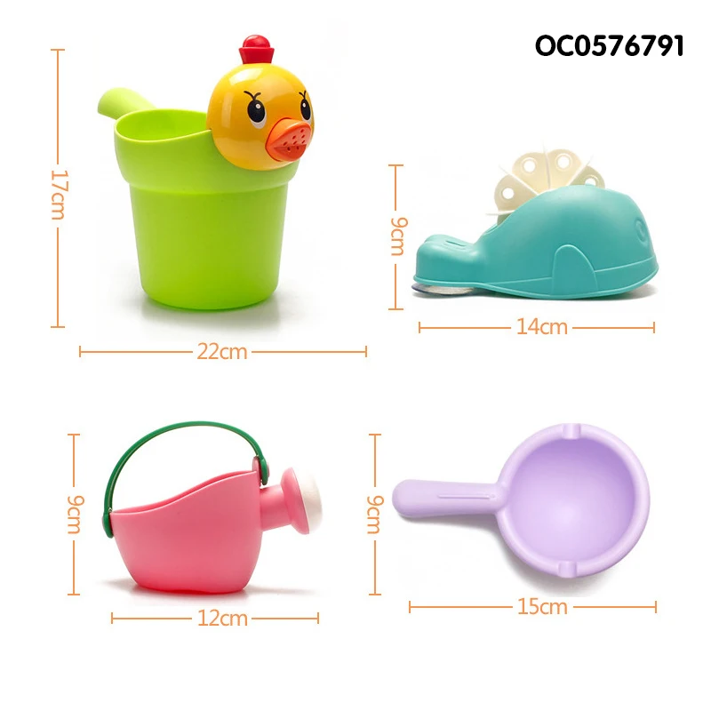 Water play baby shower gift set bath washing toys for toddlers 1-3 age 1 2 3 4 year old