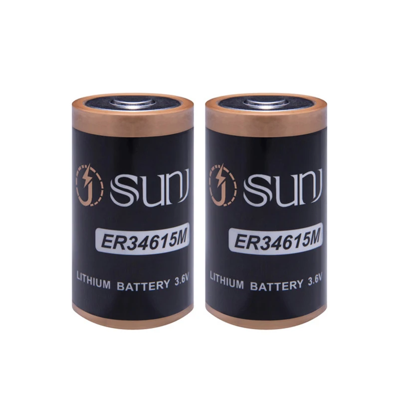 Smart water meter Power Supply High power non-rechargeable Lithium 3.6V battery ER34615M battery manufacturer
