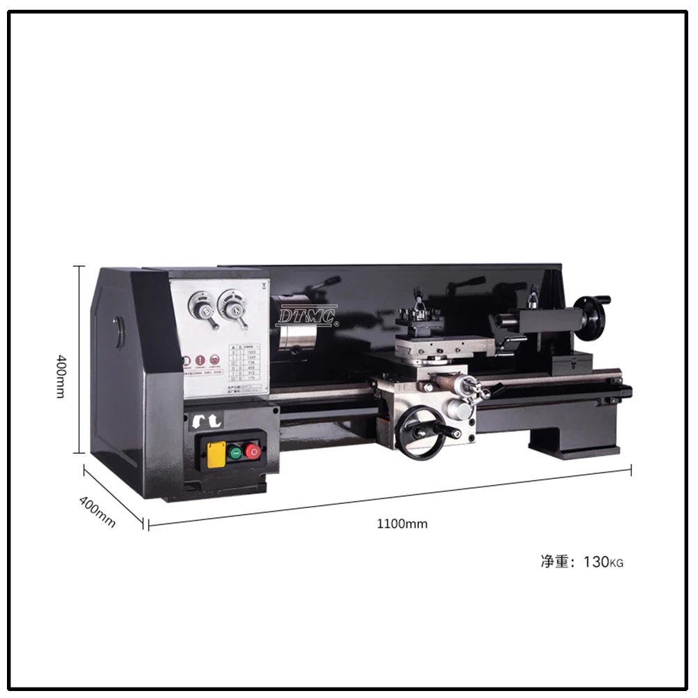 C2050 Industrial Grade Household Mini Lathe Metal Lathe Processing Bench Manual Lathe