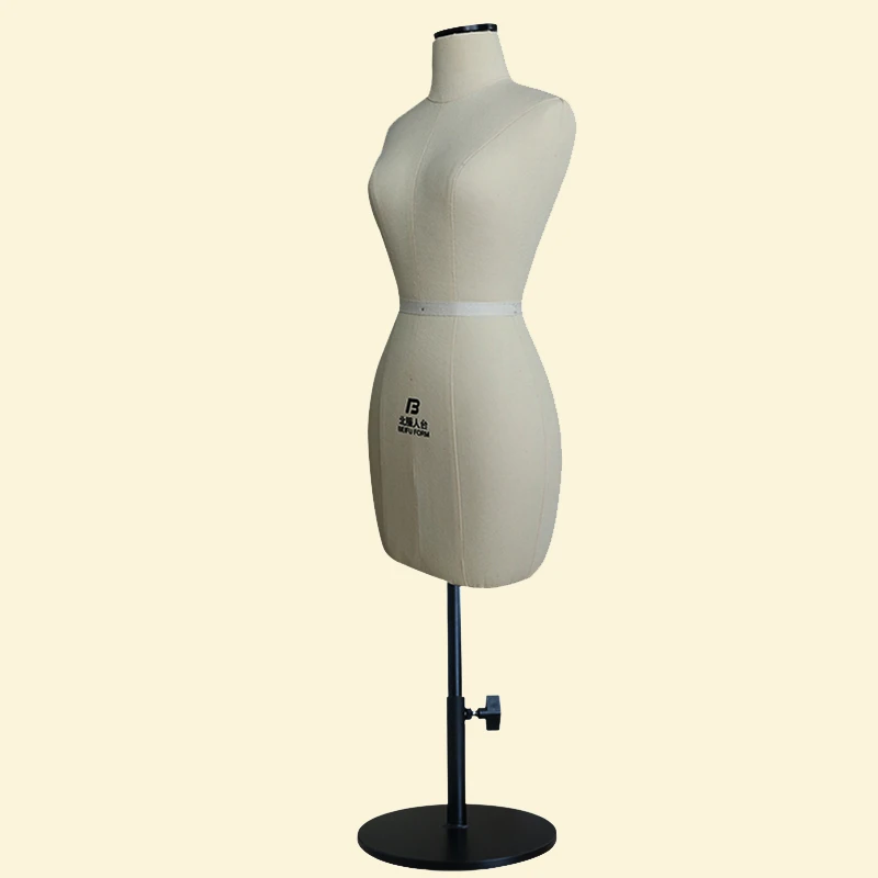 
Upper body female dummy mini dress form French 1/2 size for mannequin draping form on sale 