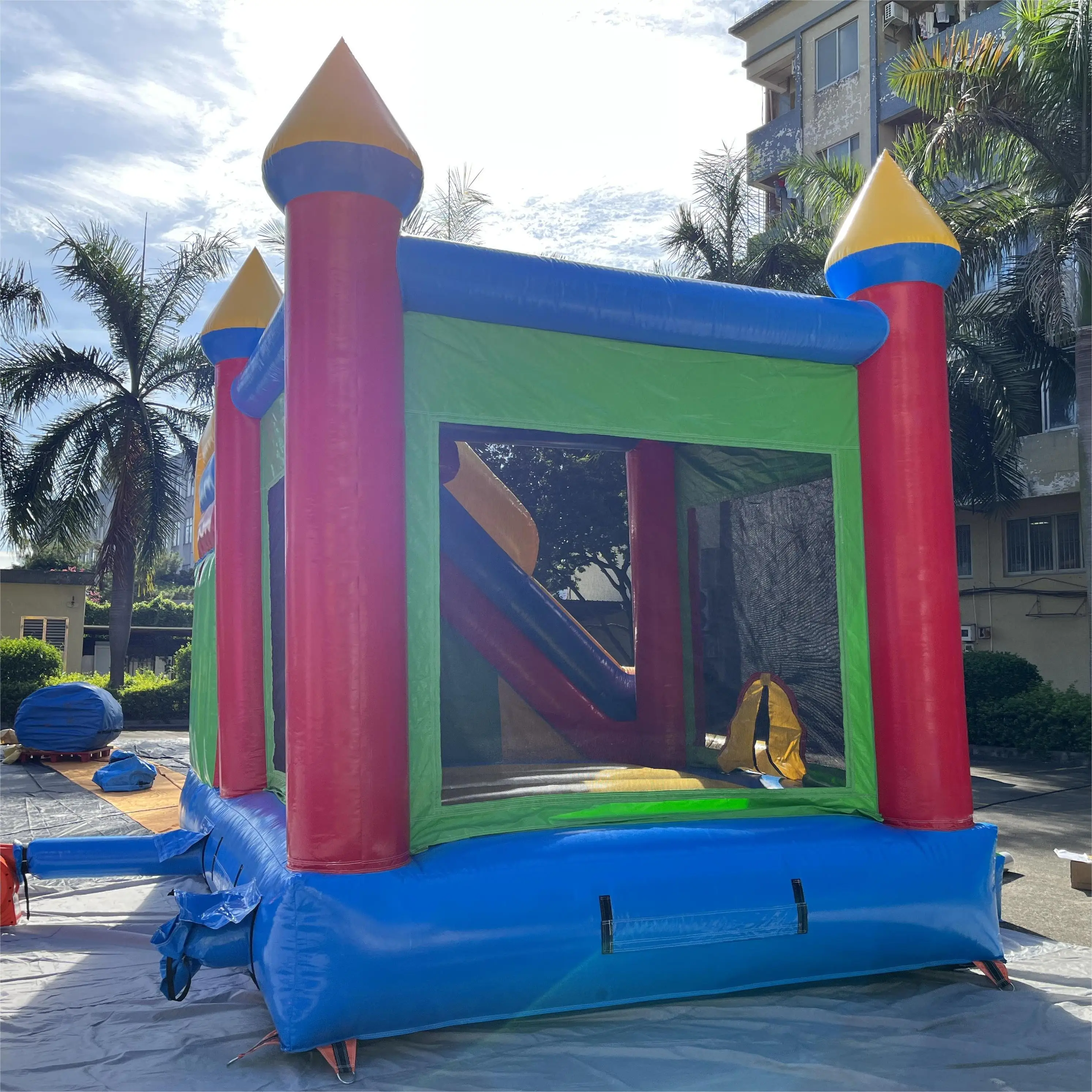 Inflatable Jumping Castle Bounce  house castle indoor inflatable bouncers for kids inflatable bouncer water slide with blower
