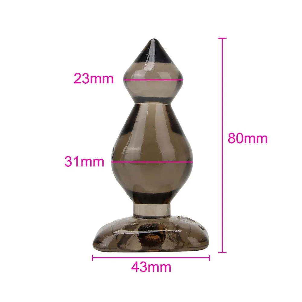 Anal Butt Plug Toys Sex Anal Plug Body safety TPE Prostate Massage for men and women couple sex supplies