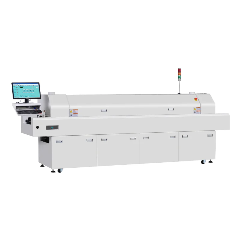 Factory Price Automatic Computerized 6 Zones Nitrogen SMT Electric Lead-Free Reflow Solder A6-N for Production Line