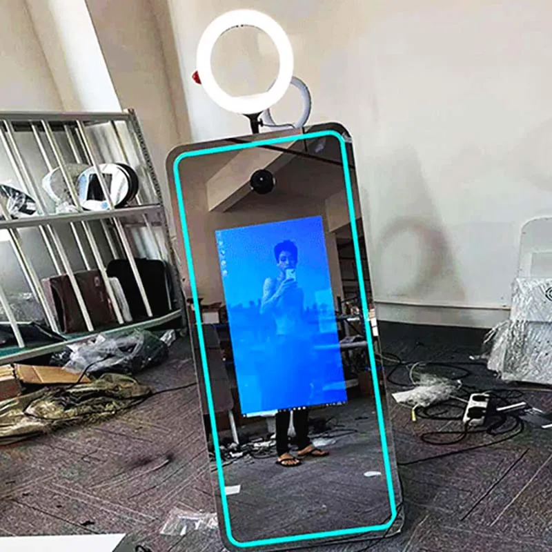 Наружное внутреннее портативное зеркало фотобудка 70 с реквизитом Бесплатные аксессуары оптом-зеркало-фотобудка