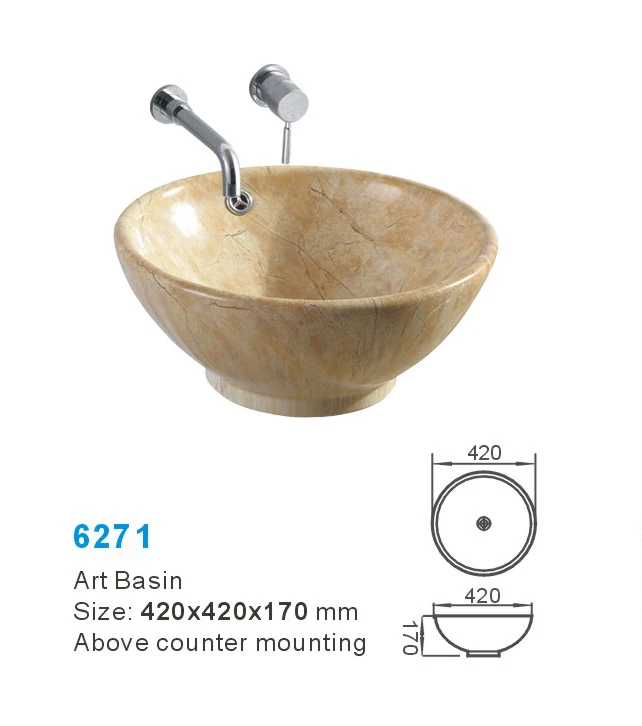 Texture Art Basin Sink Vessel Sink Color Sanitary Ware Hot Sale Wood Round Ceramic Faction Designer Art Basin Bathroom Wash Hand