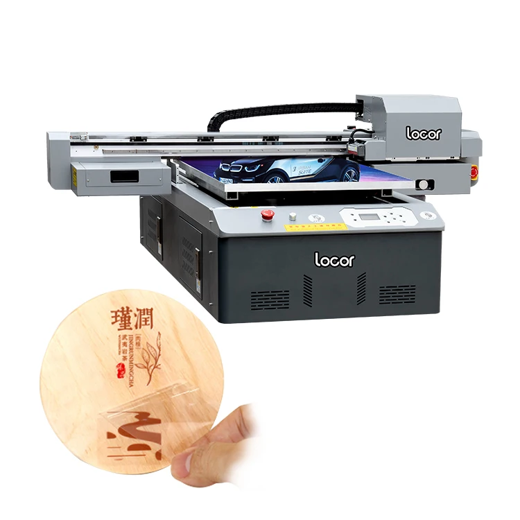 Locor bottle phone case mobile case printing machine price UV led DTF Film printer