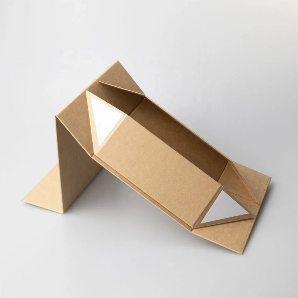 New Product Luxury High Quality Paper Box Folding Custom Size And Logo Folding Recycle Art Paper Gift/Watched/Cosmetic Bag