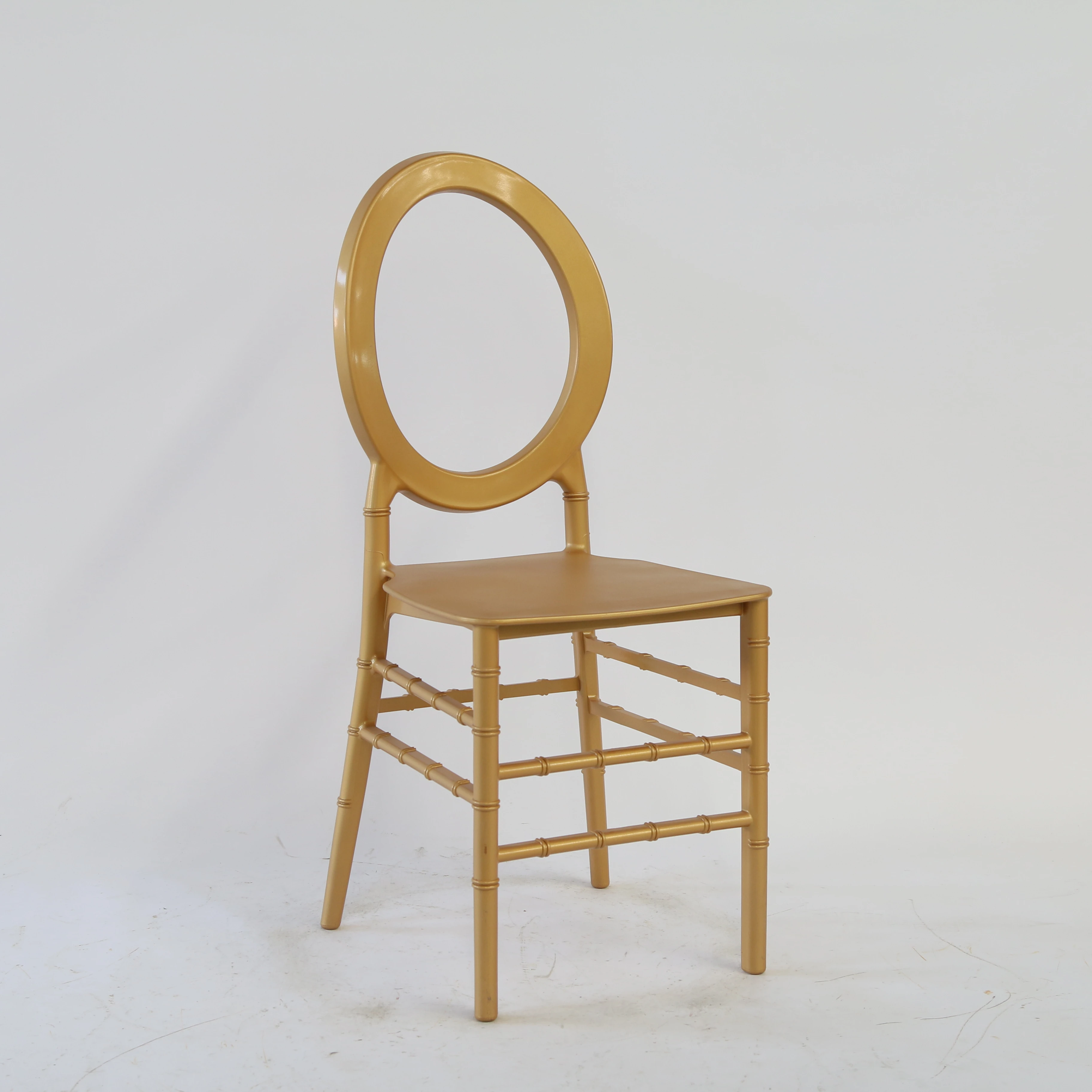 Monoblack Cheap Wedding Gold Resin Chairs from China Factory Wholesale