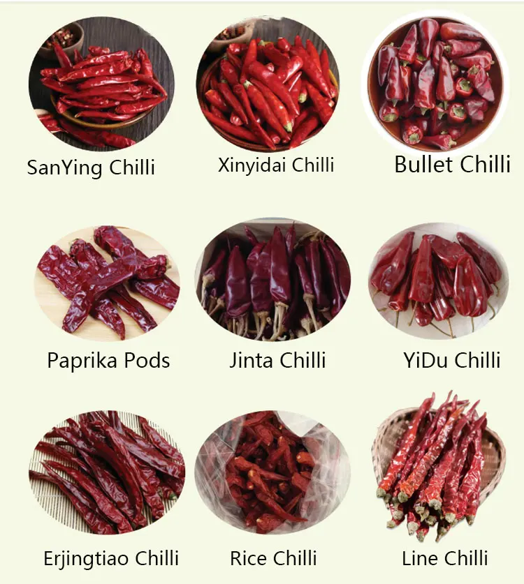 Guajillo chili dried American Red chili SHU5000-8000