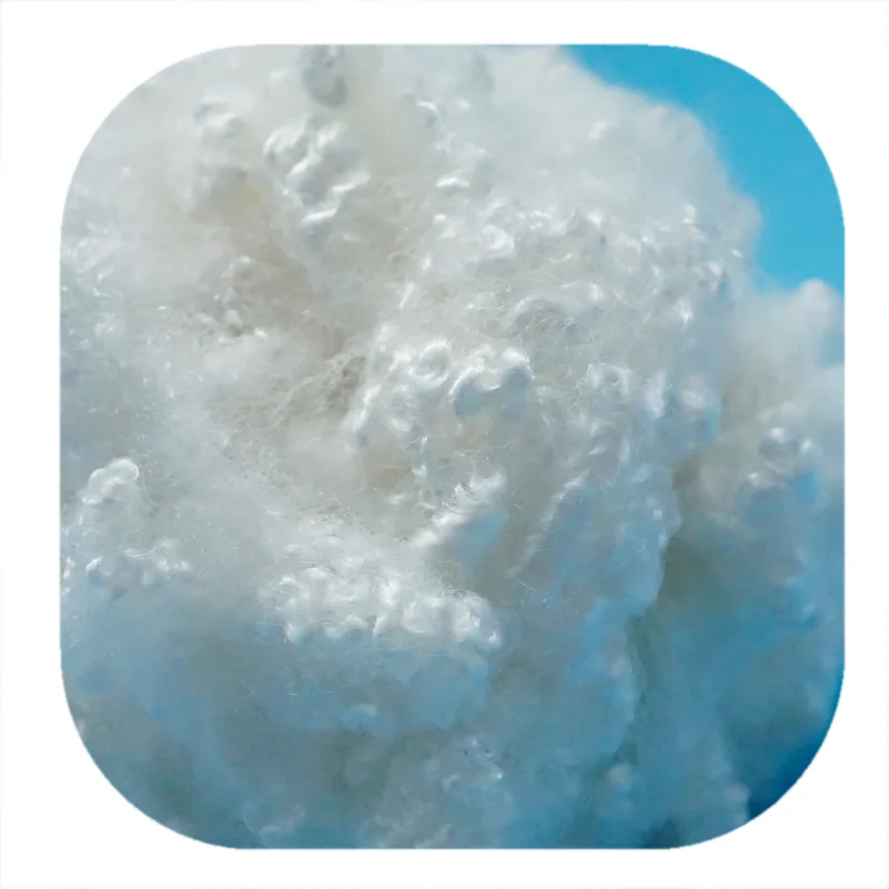 siliconized polyester staple fiber hcs 3d x 64mm