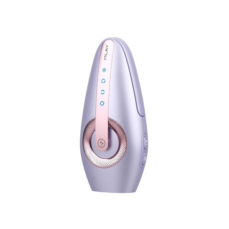 Portable IPL Diode Laser Hair Removal Machine Beauty Equipment Ipl E Light Beauty Machine Blue for Home Technology Aft Laser T17
