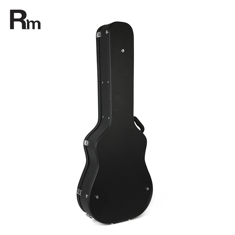 Provide  Custom design  Guitar Case Bag  PU leather plywood 12 Strings Acoustic Guitar Case Waterproof  Guitar Hard Case