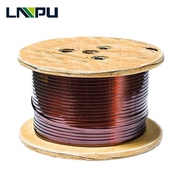 0.4 to 0.8mm Flat Copper Wire Enameled Type Best Discounted Price Copper Winding Wire 0.71mm
