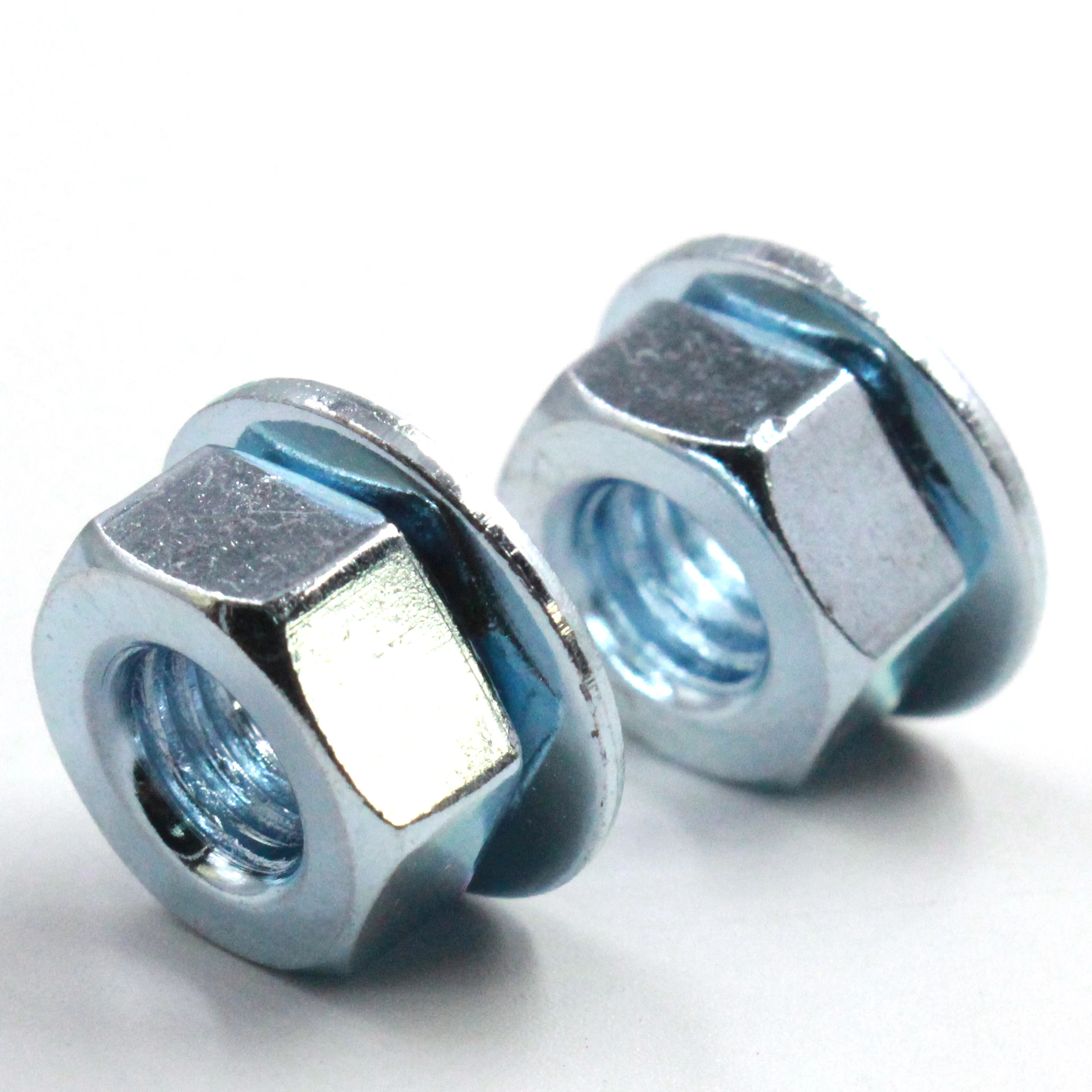 m6 flange metric hex head bolt and nut sheet metal nut bolt supplier conical nut