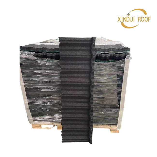 Современная универсальная антицветная Металлическая Черепица с каменным покрытием