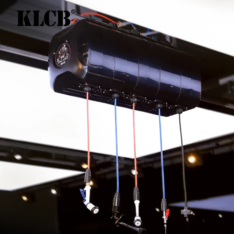 Car beauty detailing  Retractable Combination water air electric Hose Reel for Car washing