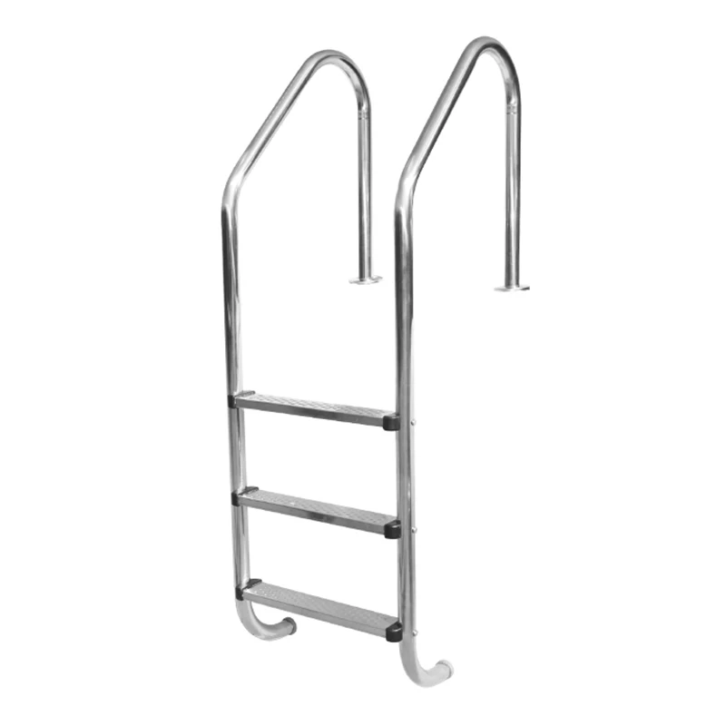 304 stainless steel pool ladder factory price swimming pool accessories escalator launching ladder