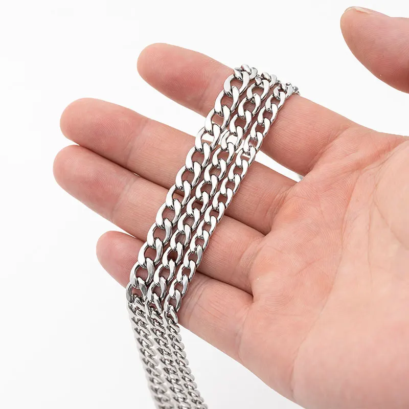 Fashion design accessories stainless steel chain for men chains and necklaces