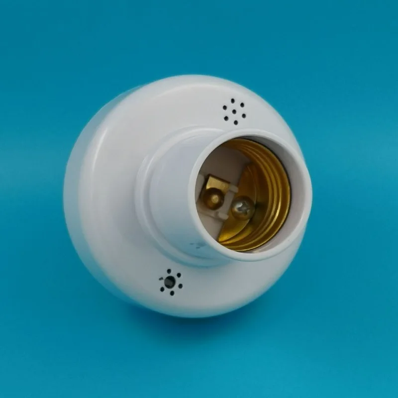 Microwave (radar) induction lamp holder E27 Motion Sensors Intelligent timing corridor switch lamp base