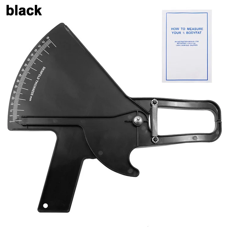 Custom logo Aguide Skinfold Body Fitness Tester Analyzer Measure Fat Caliper Kit With Body Tape Measure with Instruction Manual